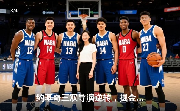 约基奇三双导演逆转，掘金客场力克森林狼扳平系列赛 - 3